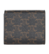 Celine Triomphe Compact Wallet, back view